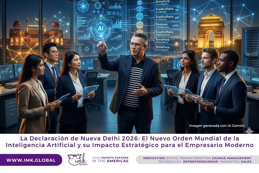La Declaración de Nueva Delhi 2026: El Nuevo Orden Mundial de la Inteligencia Artificial y su Impacto Estratégico para el Empresario Moderno
