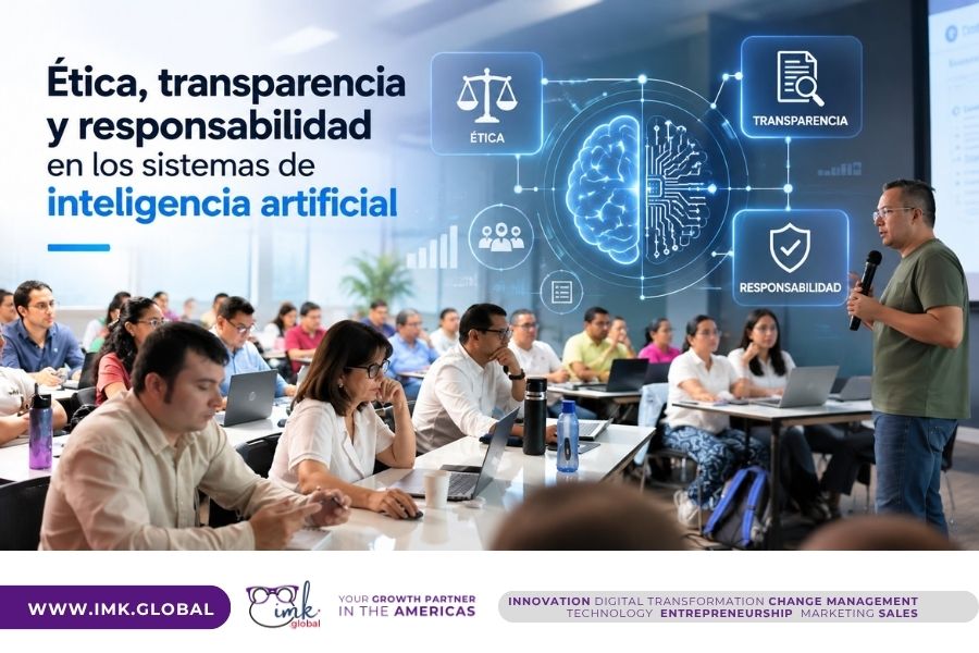Ética, transparencia y responsabilidad en los sistemas de inteligencia artificial